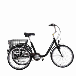 GW7012 Vélo adulte à <span class=keywords><strong>3</strong></span> <span class=keywords><strong>roues</strong></span> avec marche basse qui permet aux femmes et aux adolescents de se rendre au shopping, aux loisirs et au transport. - Product Image 2