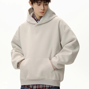 Men's Unisex Autumn Zipper-Up Oversized Hoodies Sweatshirts Custom Logo Heavyweight Fleece Eco-Friendly - Product Image 1