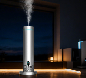 Siweiyi Hotel Collection 100ml Waterless Aroma <b>Oil</b> <b>Diffuser</b> Tower with App-Controlled 1-Year Warranty for Hotels - Product Image 1