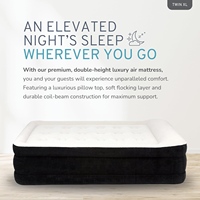 Voyage simple portatif de taille augmentant le matelas gonflable de lit d'air avec la conception légère