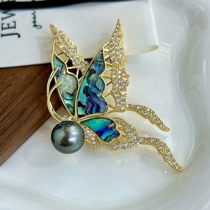 Broches de Moda Otoño Invierno para Mujer, Elegantes con Motivo 'Rompiendo el Capullo para Convertirse en Mariposa', Accesorio para Ropa Exterior con Función Antiestática - Product Image 5