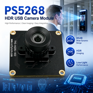 Module de caméra USB PS5268 1080P Full HD HDR 2MP à large plage dynamique pour la reconnaissance faciale et les systèmes de contrôle d'accès - Product Image 3