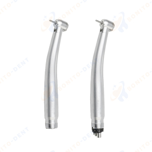 Pieza de mano de alta velocidad LED de rodamiento de cerámica tipo botón de suministro dental de buena calidad con triple rociador de agua - Product Image 2