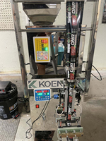 Automatic Electric Motor 5g Granulated Sugar Stick Film Packaging Machine with PLC Control for Food Grade Applications