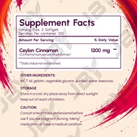 Capsules de Cannelle de Ceylan Sans Odeur, Complément Herbal, Emballage Personnalisé, Usine ODM, Approvisionnement en Gros, Capsules Nutritionnelles Quotidiennes