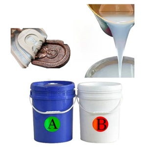 Caoutchouc de <span class=keywords><strong>silicone</strong></span> liquide translucide RTV-2 de qualité <span class=keywords><strong>alimentaire</strong></span>/médicale à durcissement au platine, matière première pour la fabrication de moules de bijoux et de sculptures <span class=keywords><strong>en</strong></span> plâtre - Product Image 2