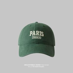 Vente en gros casquette de baseball chino en polyester délavé à l'acide vintage non structurée pour homme casquette de papa - Product Image 6