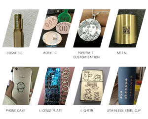 Portable 10W/20W/30W/50W Table de travail d'ordinateur industriel nouvelle Machine de marquage Laser à Fiber système de contrôle PC DXF PLT BMP AI - Product Image 6