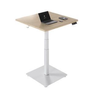 NOUVEAU Bureau d'ordinateur ergonomique moderne 2026 à une jambe, réglable en hauteur, avec un moteur et trois niveaux - Product Image 2