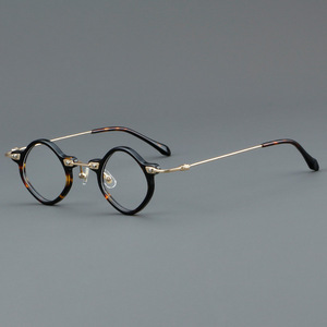 Nuovi Occhiali Retrò Unisex con Montatura Trasparente, Occhiali da Vista alla Moda a Rombo in Acetato Colorato - Product Image 2
