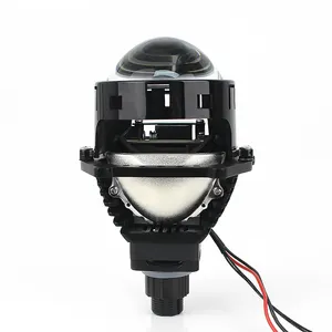 Neuankömmling 52Watt 3 Zoll Bild Lens Auto Lighting System 12v 6000k Weiß Bi LED Projektor Scheinwerfer Universal Auto LED-Leuchten