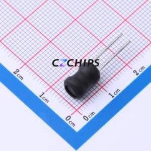 Inductor de Potencia XR6*8-681K-L, Componente de Montaje en Orificio (THT), D7.5xL10mm 680uH 10% Núcleo I - Product Image 1