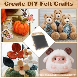 Wood <b>Wool</b> Blend Board With Support Frame For Yarn Combing <b>Craft</b> Fiber Art - Product Image 3