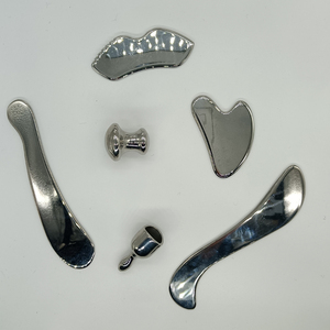 2025热304不锈钢刮痧套装定制形状工具刮痧 - Product Image 5
