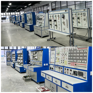 Sistema de Entrenamiento Neumático Controlado por PLC para Educación Vocacional, Equipo de Enseñanza para Laboratorios de Automatización Mecatrónica - Product Image 2