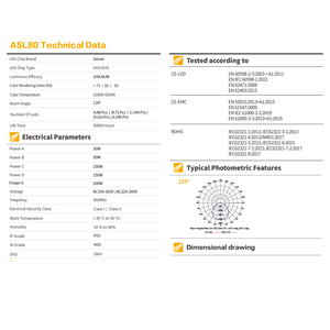 <span class=keywords><strong>Led</strong></span> đèn đường <span class=keywords><strong>47W</strong></span> 45 48 55 Watt giá IP65 ánh sáng đường phố phù hợp bài ánh sáng ngoài trời đèn - Product Image 4