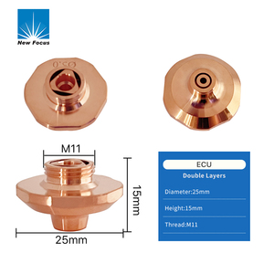 Nouvelles buses <span class=keywords><strong>laser</strong></span> OEM Focus BD075 pour machine de <span class=keywords><strong>découpe</strong></span> <span class=keywords><strong>laser</strong></span> Trump EAA EAU ECU EAC ECE - Product Image 2