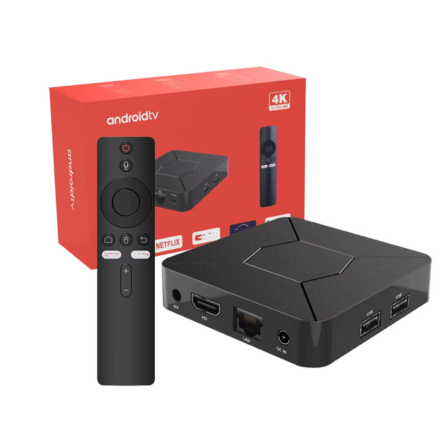 Most Popular Q5 ATV Set Top Box  Internet Tv Iptv 2gb Ram 16gb Rom H313 5G Dual Wifi Android 10 4k Iptv  TV Box Support Stalkor