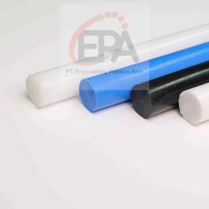 Tige ronde en HDPE noir à vendre 15mm x 1m Matériau résistant, léger et résistant aux produits chimiques pour l'usinage - Product Image 2