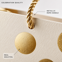 Sac cadeau en papier kraft biodégradable respectueux de l'environnement avec logo personnalisé |   Emballage alimentaire pour mariage et fête |   Recyclable en gros