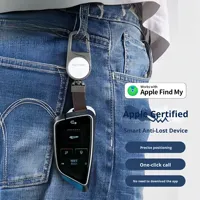 Traceur intelligent anti-perte AP300 compatible avec le réseau Apple Find My pour bagages, animaux de compagnie et portefeuilles