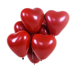<span class=keywords><strong>Ruby</strong></span> Tình Yêu Trái Tim Màu Đỏ Bóng Bay Cao Su Inflatable Không Khí Helium Bóng Valentine Của Ngày Hôn Nhân Đám Cưới Đảng Trang Trí Nội Thất Nguồn Cung Cấp Bóng Bay - Product Image 2