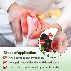 New Healthcare Products Private Label Natural Wormwood Herbal <b>Knee</b> Plasters <b>Pain</b> <b>Relief</b> <b>Patches</b> Transdermal <b>Knee</b> <b>Patch</b> for <b>Pain</b> - Product Image 3