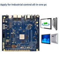 PCBA de contrôle industriel JLD-I02 RK3588 OEM/ODM avec double ports RJ45, épaisseur de cuivre de 1 oz pour terminaux industriels et écrans intelligents