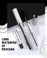 Nouveau mascara sans cruauté aux animaux de marque privée rehausseur de cils végétalien imperméable à l'eau longue durée