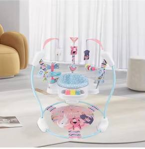 Centre d'activités simple et de sécurité 4 en <span class=keywords><strong>1</strong></span> Chaise jumper pour bébé Trotteur en plastique pour bébé avec musique - Product Image 3