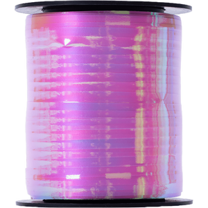 Ruban rose irisé Party Love 450M pour décoration de fête, lot de 3 pièces - Product Image 1