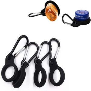 Zachte <span class=keywords><strong>Rubber</strong></span> Siliconen Waterfles Clip Houder Met Handdoek Haak Voor Drager 500Ml Fles Accessoires Fietsen Reizen Camping - Product Image 5