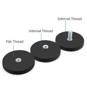 22mm-88mm M4 M5 M6 네오디뮴 영구 고무 코팅 팟 마그넷이 포함된 맞춤형 차량용 락 라이트 마그네틱 마운트 - Product Image 2