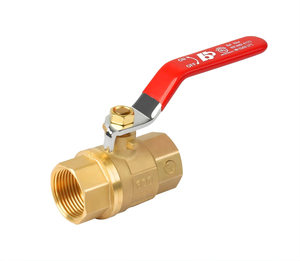 Valvola a Sfera in Ottone Forgiato IPS Senza Piombo da 1/4" - 2" Pollici BH 600WOG con Certificazione UL - Product Image 1