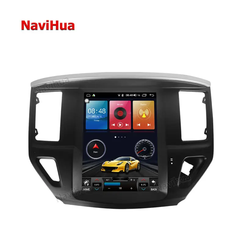 NAVIHUAAndroid垂直スクリーンカービデオDVDプレーヤーステレオラジオオーディオAutoRadioGPSナビゲーションforNissan Pathfinder16