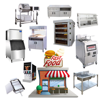 Solution complète KFC pour la restauration commerciale, équipement de cuisine pour restaurants, matériel de restauration rapide