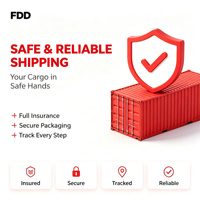 Agent maritime transfrontalier, services de fret multimodal DDP (mer, air, camion), personnalisation de la marque, surveillance complète du transit, services chinois pour marchandises en vrac