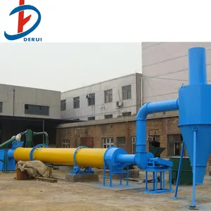 Industrial Drum Dryer Gypsum Calciner Machine Plaster Powder Rotary Dryer Plant