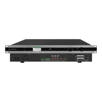 Terminal de Audio IP para Montaje en Rack con Pantalla de 1.9 Pulgadas, Decodificador de Audio en Red de un Solo Canal, DSP, Ecualizador de 10 Bandas para IP PA