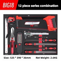 Juego de Herramientas Mecánicas Profesionales de 233 Piezas, Kit de Herramientas Manuales CR-V Premium para Reparación Automotriz y Mantenimiento del Hogar, Compatible con OEM/ODM