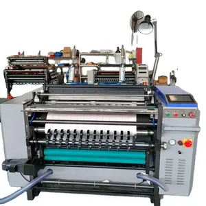 Thermisch Papier Jumbo Roll Automatische Jumbobroodje Thermisch Papier Roll Snijmachine Slitter Omwikkelmachine