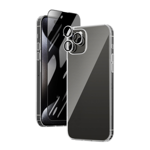 <span class=keywords><strong>3</strong></span> Trong <span class=keywords><strong>1</strong></span> 9H Tempered Glass Màn Hình Bảo Vệ Trường Hợp Đối Với <span class=keywords><strong>iPhone</strong></span> 16 15 14 Rõ Ràng Trong Suốt Bìa Với Máy Ảnh Ống Kính Bảo Vệ - Product Image 3