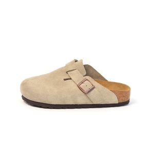 Mules et sabots compensés d'été pour femmes, confortables, en liège et cuir, à bout fermé, avec semelle intérieure en EVA, mode <span class=keywords><strong>hiver</strong></span> - Product Image 5