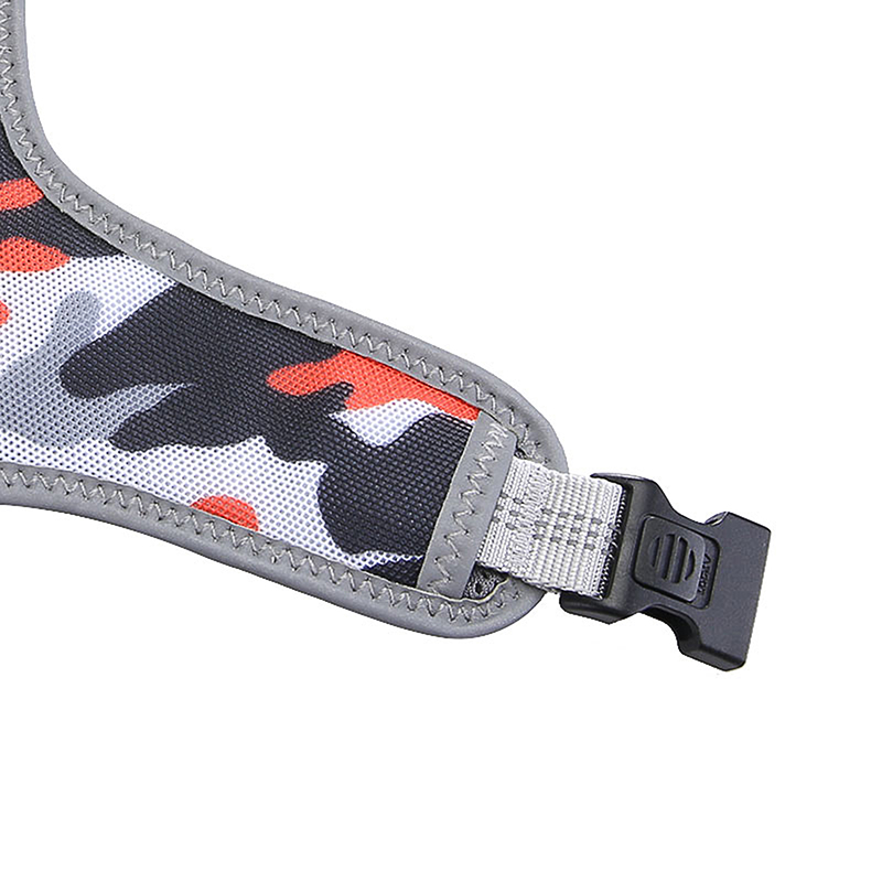 Fashionable Design Camouflage Hot Selling Pet Collar Adjustable With Reflective Stripe Harness Foe Pet Dog