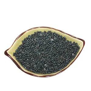 Las bolas de corindón negro cristalino gris-negro son un abrasivo novedoso para la fabricación de muelas abrasivas de resina y tela.