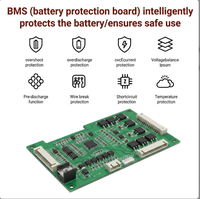 Batterie haute capacité 72V 60Ah avec BMS intelligent, batterie au lithium pour moto électrique, tricycle cargo
