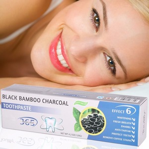 Dentifrice au charbon <span class=keywords><strong>de</strong></span> bambou, saveur à <span class=keywords><strong>la</strong></span> menthe, actif, nettoyage, organique, élimine <span class=keywords><strong>la</strong></span> <span class=keywords><strong>mauvaise</strong></span> <span class=keywords><strong>haleine</strong></span>, dispensateur <span class=keywords><strong>de</strong></span> dentifrice <span class=keywords><strong>de</strong></span> voyage - Product Image 4