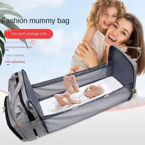 Dual-Use Folding <b>Bed</b> Large Capacity Maternal Infant Back Milk <b>Bag</b> Light Weight Multi-Purpose Mummy <b>Bag</b> for Outdoors - Product Image 3