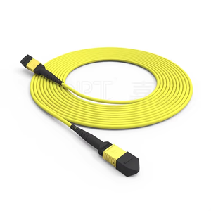 Câble à fibres optiques MPO 8/12 Core monomode 3M 5M 10M cordon de raccordement faible perte pour équipement de Communication 5G de centre de données <span class=keywords><strong>Internet</strong></span> - Product Image 4