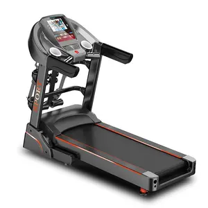 Machine de course d'entraînement cardio tapis de course pliant avec ceinture de massage équipement de gymnastique tapis de course moteur